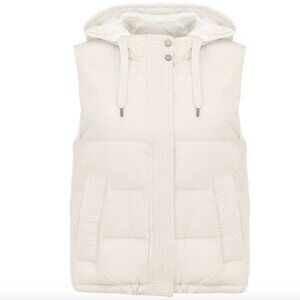 Brunello Cucinelli Women’s White Down Vest